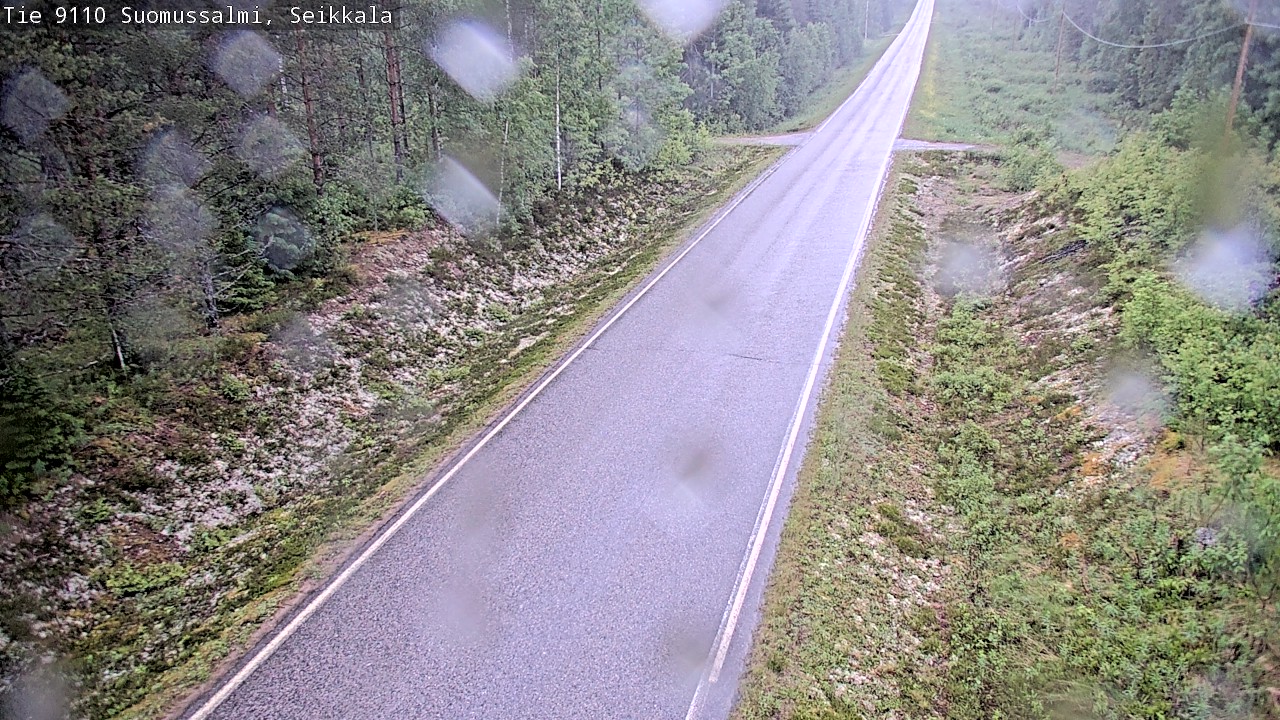 Kelikamerat Kuva Tie 9110 Suomussalmi, Seikkala, Suomussalmi, Kainuu