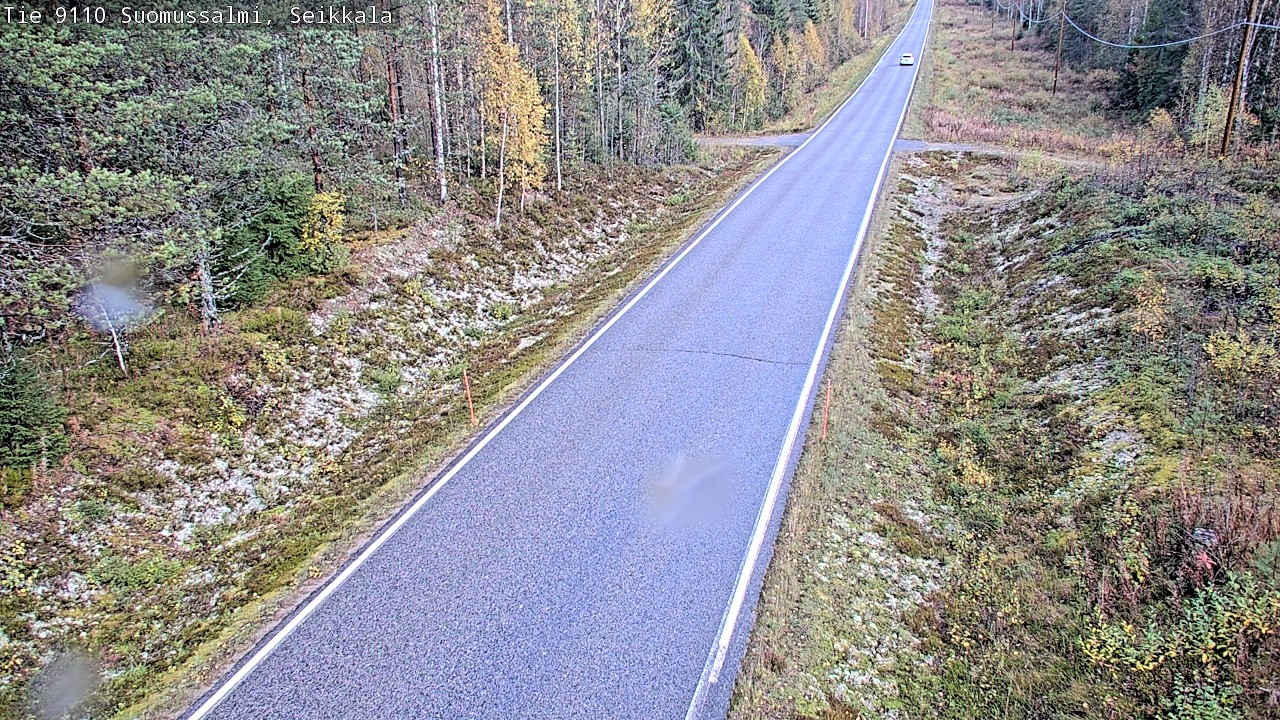 Kelikamerat Kuva Tie 9110 Suomussalmi, Seikkala, Suomussalmi, Kainuu