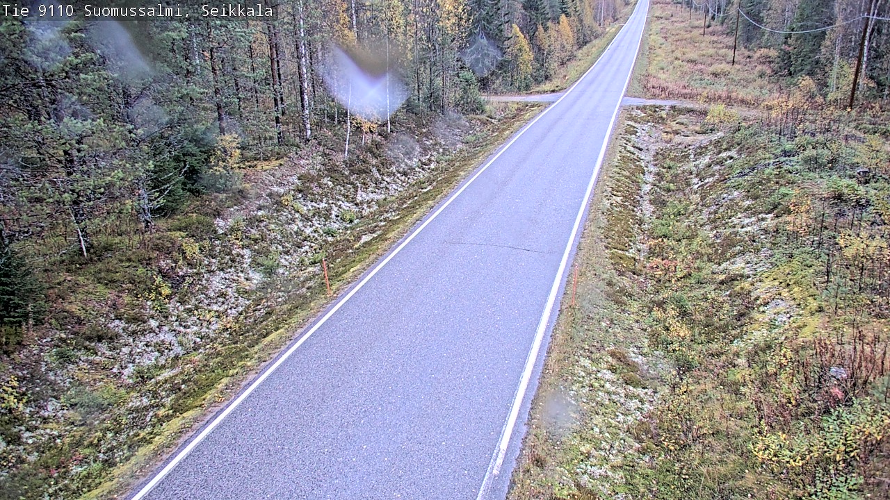 Kelikamerat Kuva Tie 9110 Suomussalmi, Seikkala, Suomussalmi, Kainuu