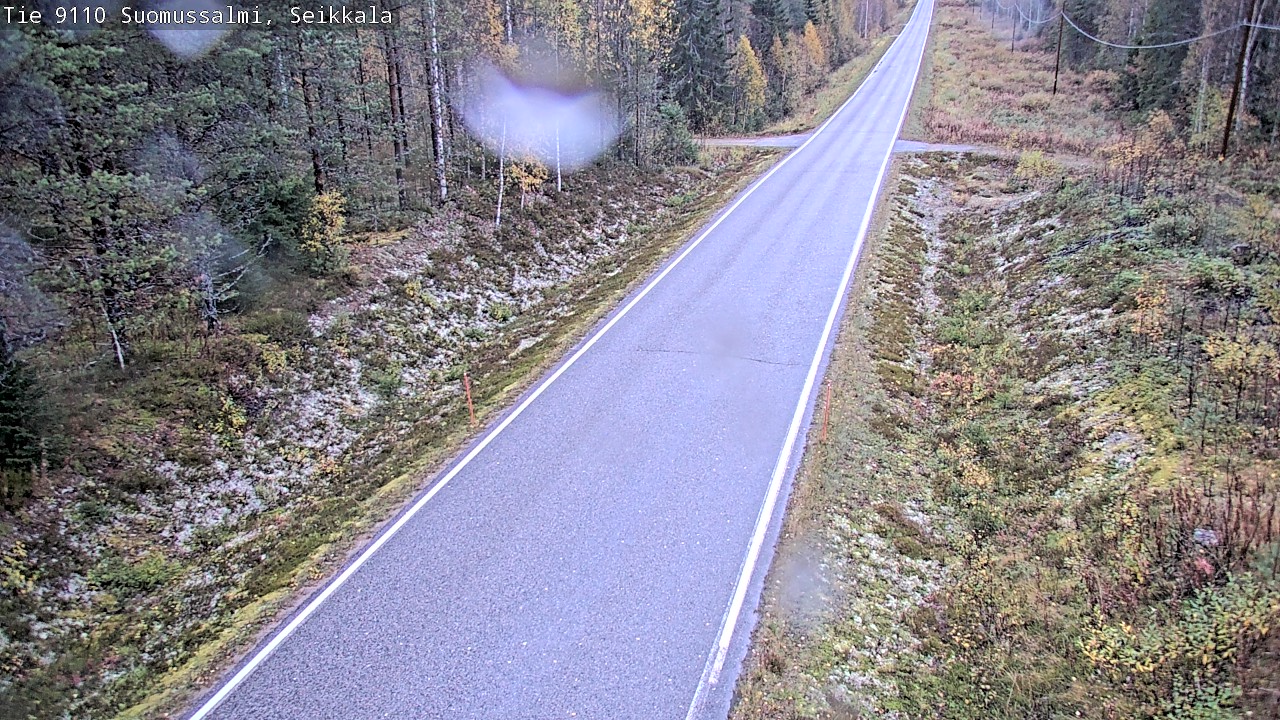 Kelikamerat Kuva Tie 9110 Suomussalmi, Seikkala, Suomussalmi, Kainuu