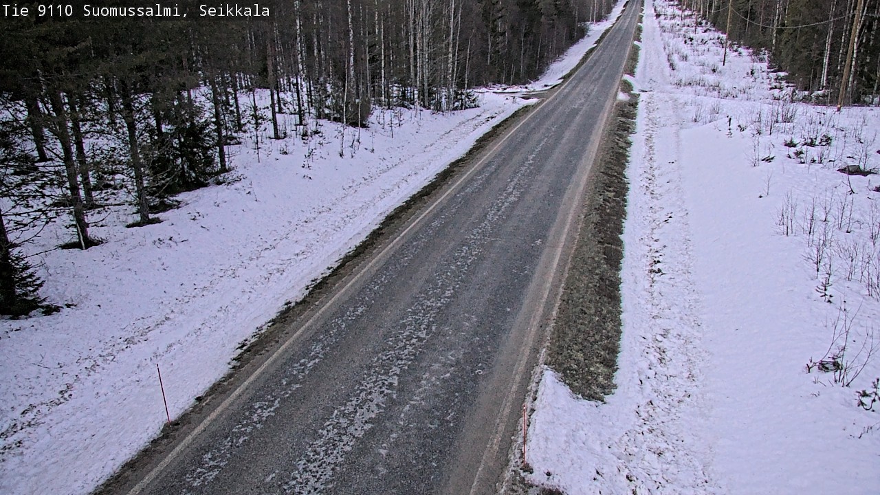 Kelikamerat Kuva Tie 9110 Suomussalmi, Seikkala, Suomussalmi, Kainuu