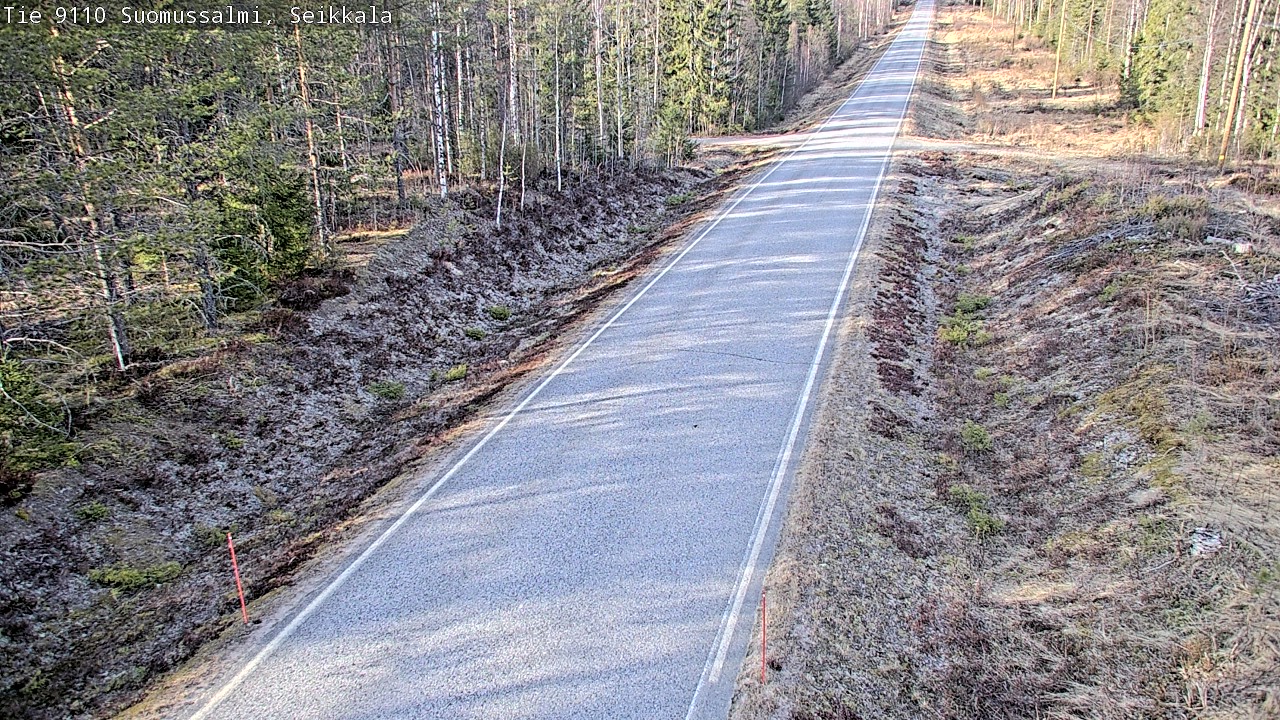 Kelikamerat Kuva Tie 9110 Suomussalmi, Seikkala, Suomussalmi, Kainuu