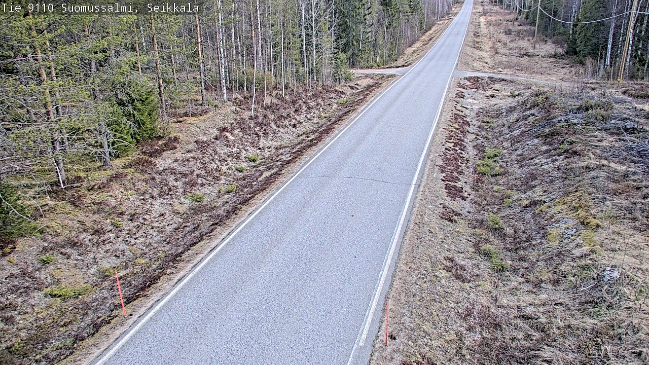 Kelikamerat Kuva Tie 9110 Suomussalmi, Seikkala, Suomussalmi, Kainuu