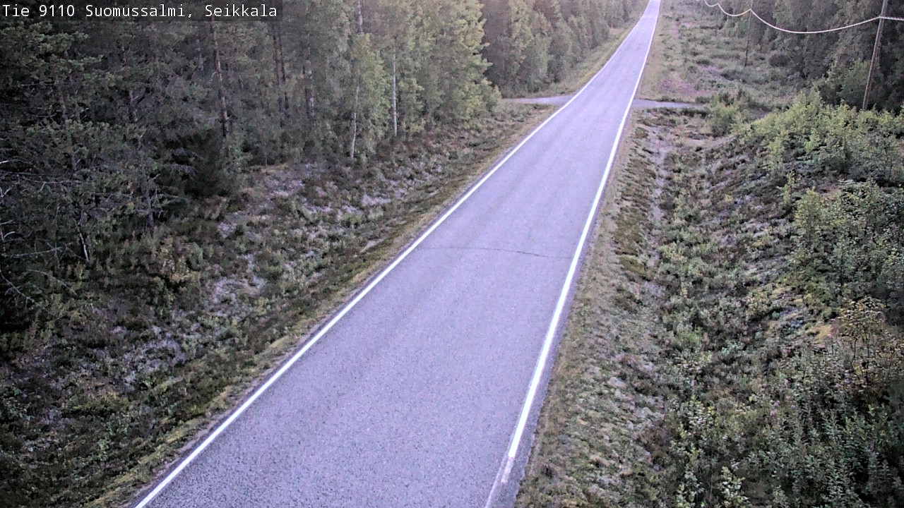 Kelikamerat Kuva Tie 9110 Suomussalmi, Seikkala, Suomussalmi, Kainuu