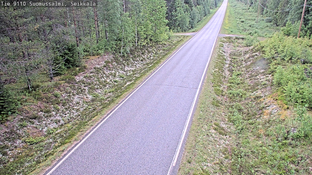 Kelikamerat Kuva Tie 9110 Suomussalmi, Seikkala, Suomussalmi, Kainuu