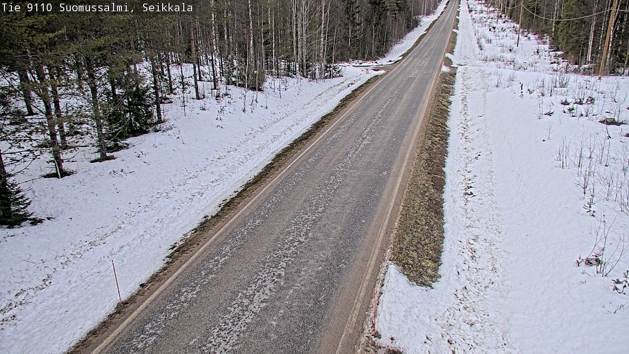 Kelikamerat Kuva Tie 9110 Suomussalmi, Seikkala, Suomussalmi, Kainuu