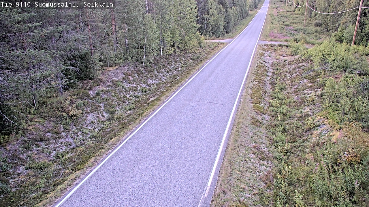 Kelikamerat Kuva Tie 9110 Suomussalmi, Seikkala, Suomussalmi, Kainuu