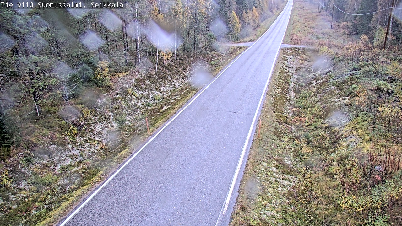 Kelikamerat Kuva Tie 9110 Suomussalmi, Seikkala, Suomussalmi, Kainuu