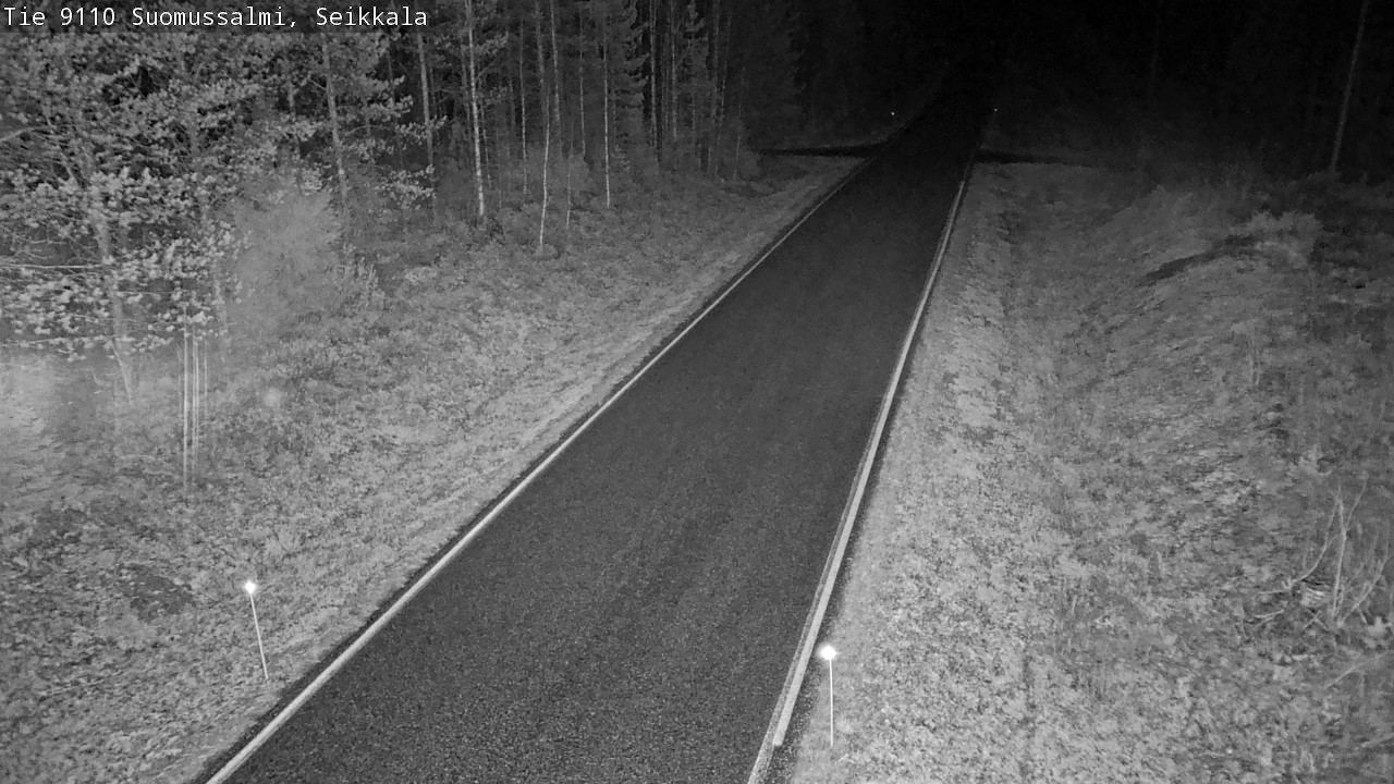 Kelikamerat Kuva Tie 9110 Suomussalmi, Seikkala, Suomussalmi, Kainuu