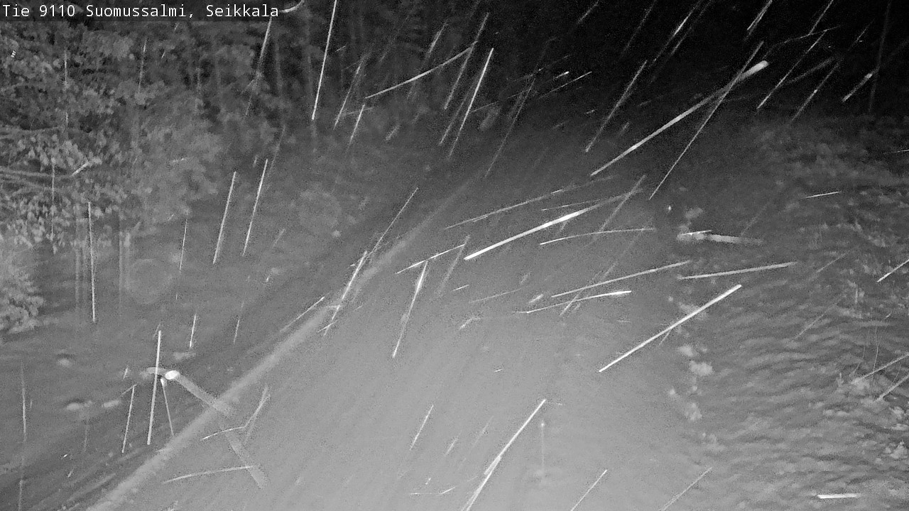 Weather Camera Image Road 9110 Suomussalmi, Seikkala, Suomussalmi, Kainuu