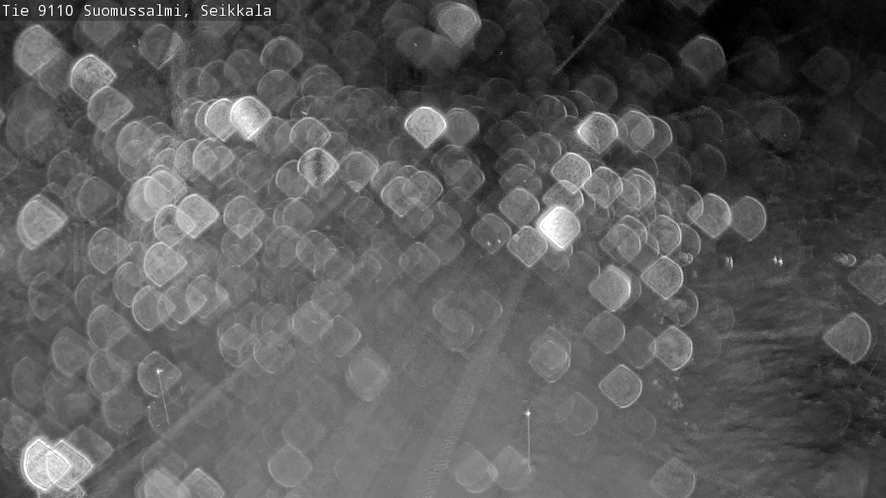 Weather Camera Image Road 9110 Suomussalmi, Seikkala, Suomussalmi, Kainuu