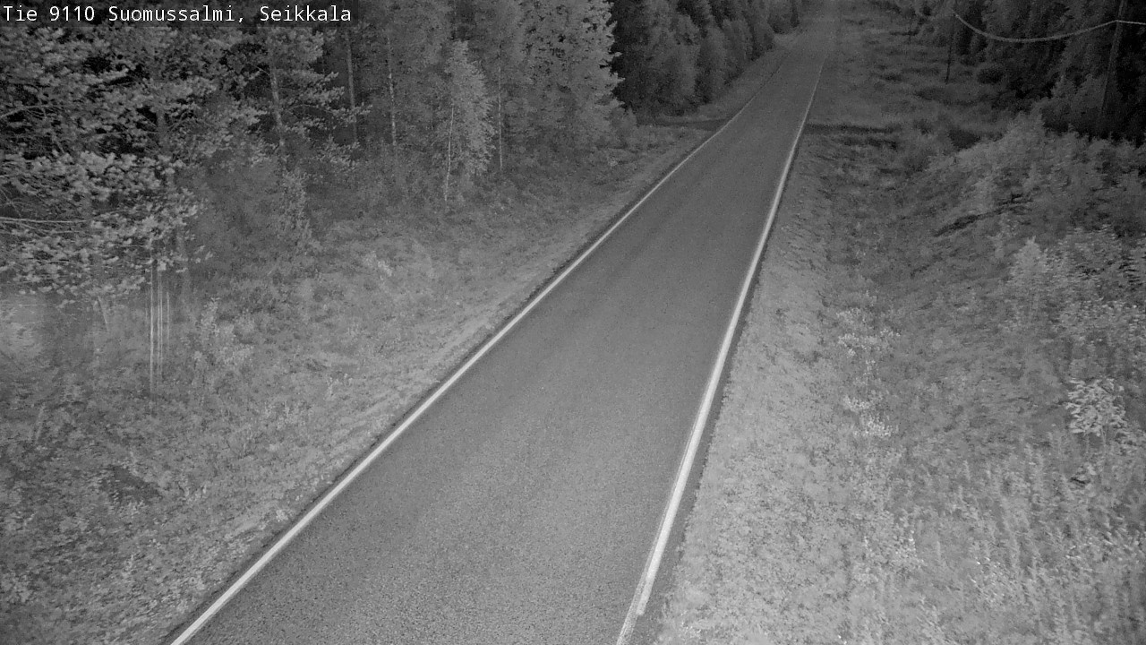 Kelikamerat Kuva Tie 9110 Suomussalmi, Seikkala, Suomussalmi, Kainuu