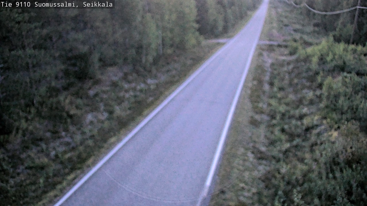 Kelikamerat Kuva Tie 9110 Suomussalmi, Seikkala, Suomussalmi, Kainuu
