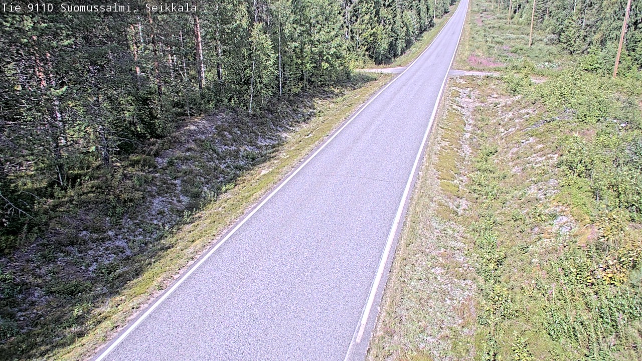 Kelikamerat Kuva Tie 9110 Suomussalmi, Seikkala, Suomussalmi, Kainuu