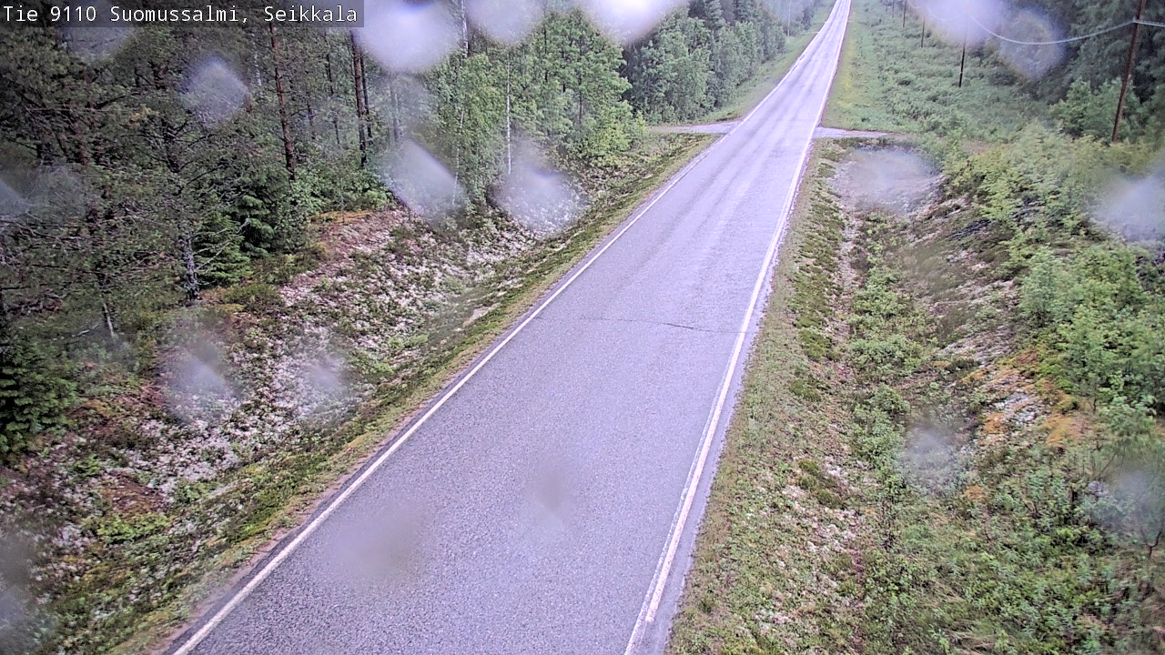 Kelikamerat Kuva Tie 9110 Suomussalmi, Seikkala, Suomussalmi, Kainuu