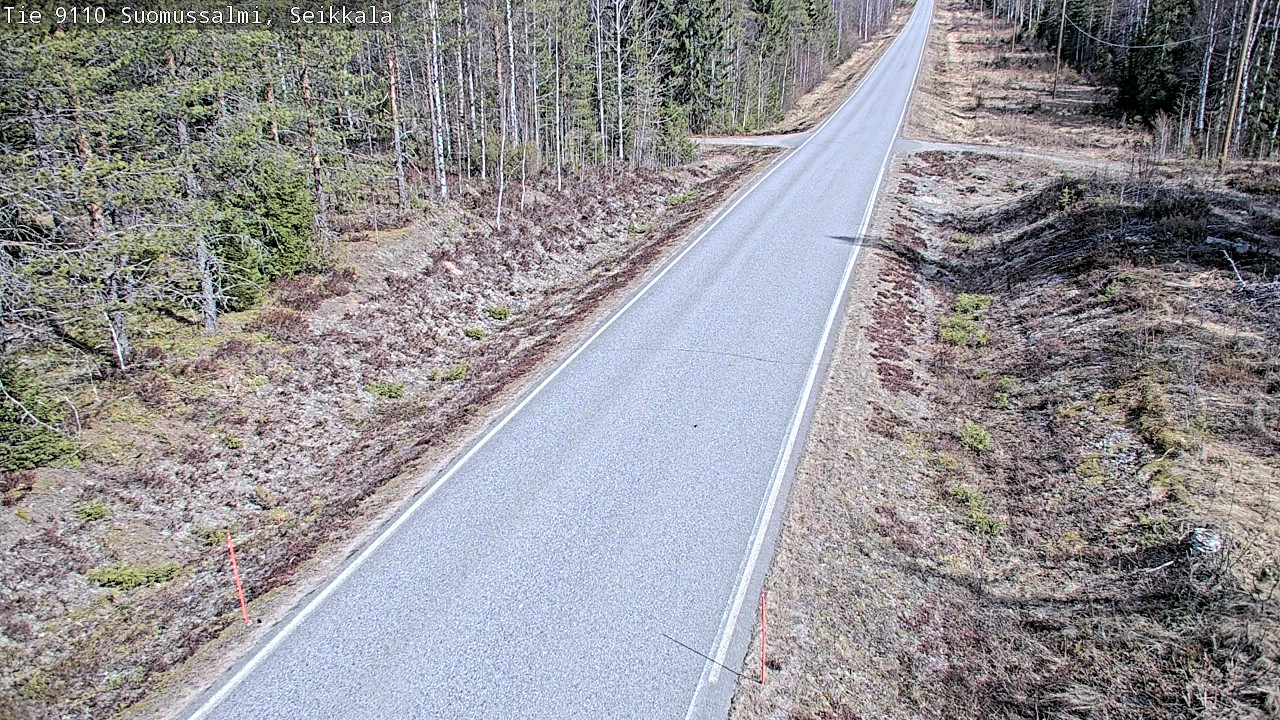 Kelikamerat Kuva Tie 9110 Suomussalmi, Seikkala, Suomussalmi, Kainuu