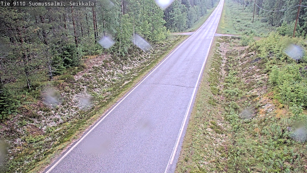 Kelikamerat Kuva Tie 9110 Suomussalmi, Seikkala, Suomussalmi, Kainuu