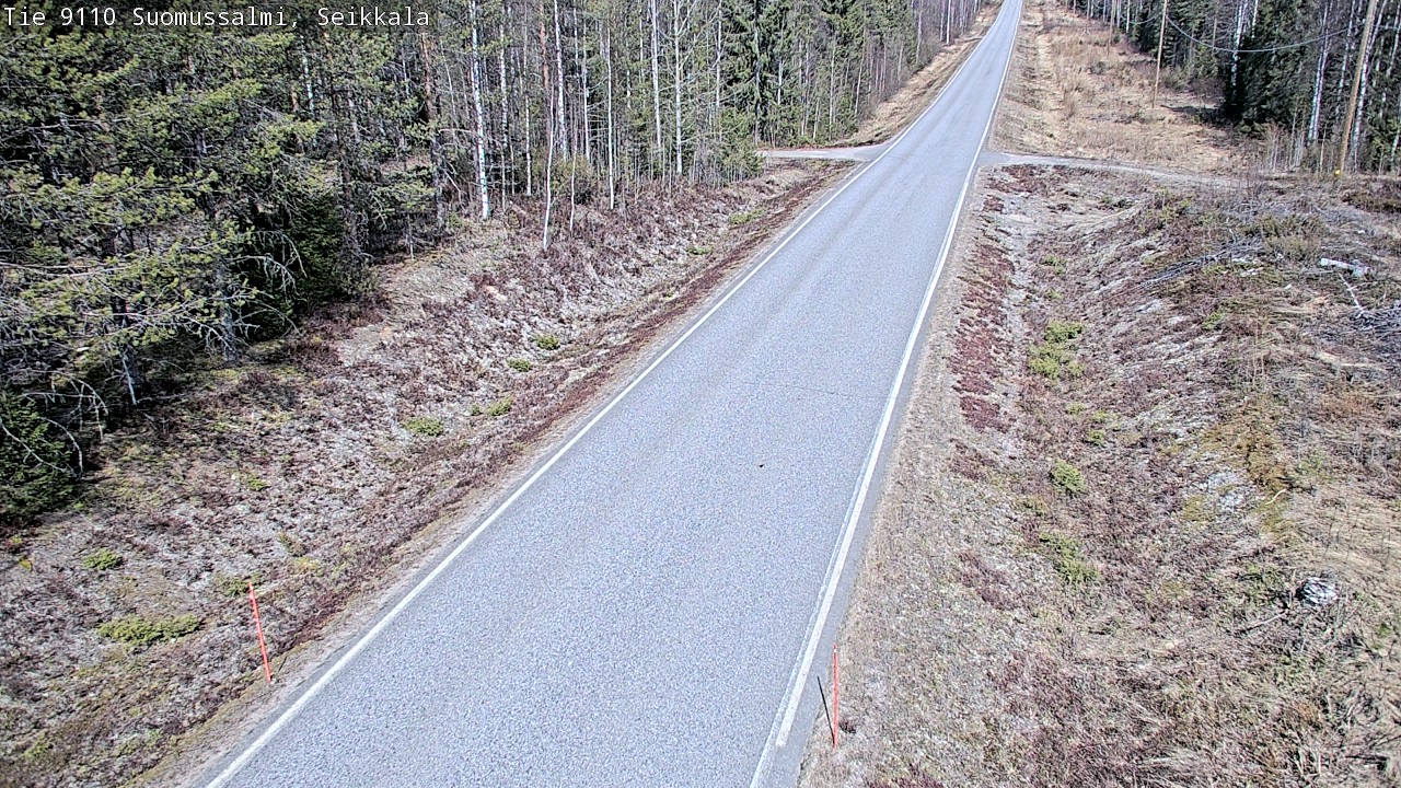 Kelikamerat Kuva Tie 9110 Suomussalmi, Seikkala, Suomussalmi, Kainuu