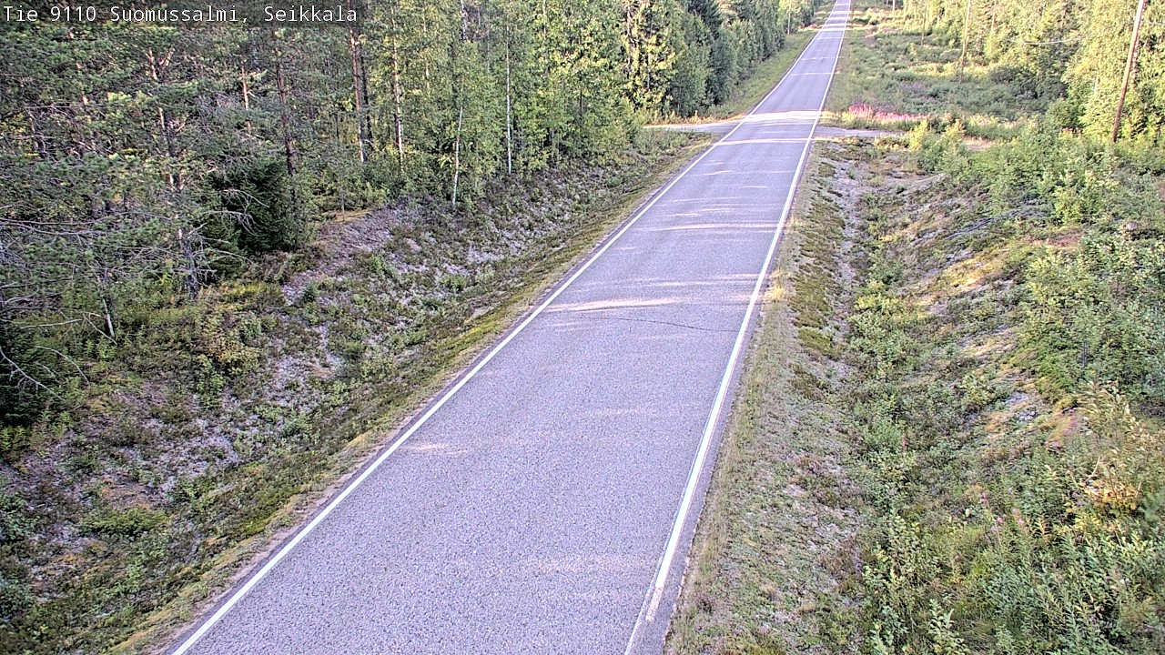 Kelikamerat Kuva Tie 9110 Suomussalmi, Seikkala, Suomussalmi, Kainuu