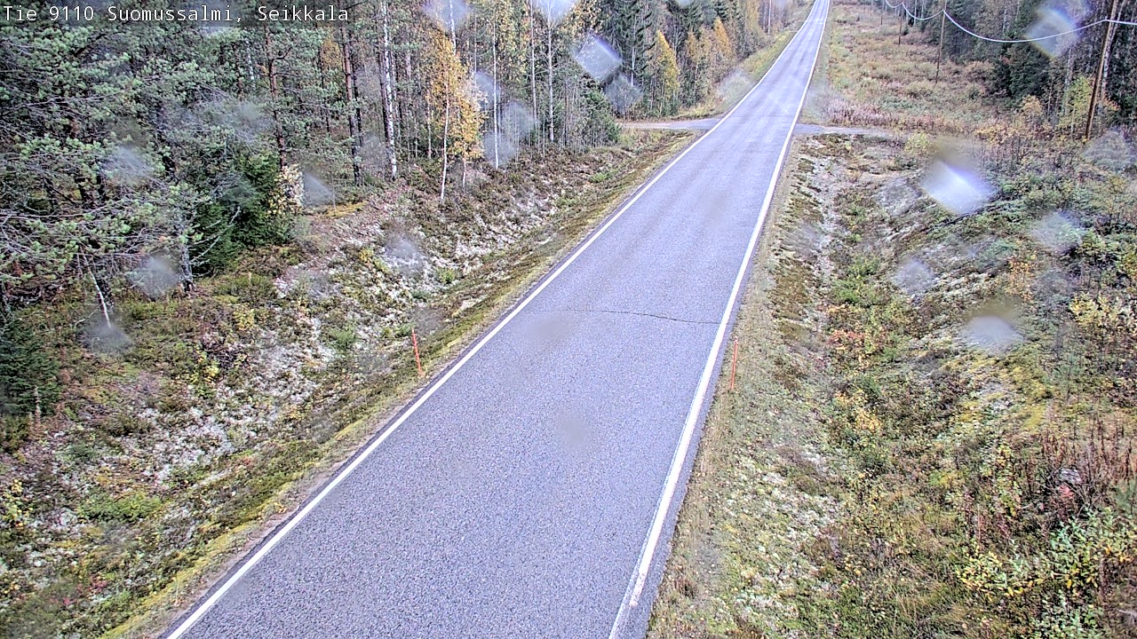 Kelikamerat Kuva Tie 9110 Suomussalmi, Seikkala, Suomussalmi, Kainuu