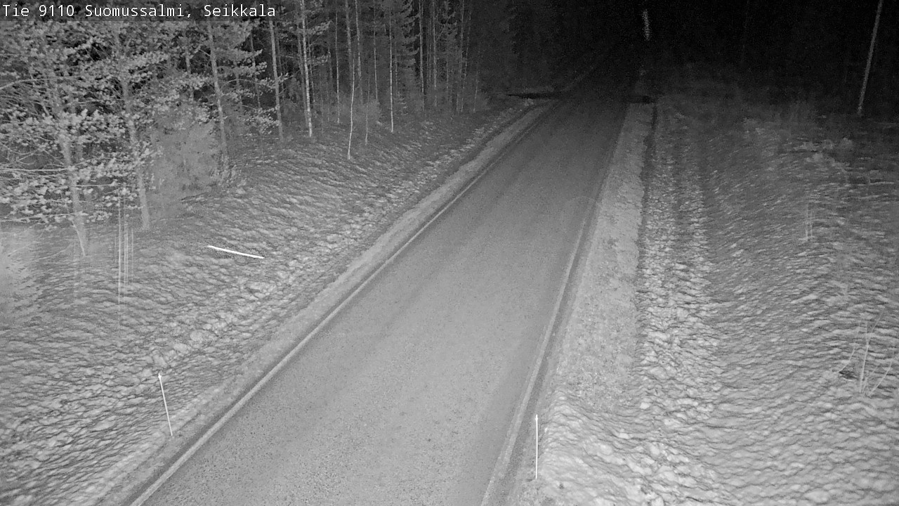 Kelikamerat Kuva Tie 9110 Suomussalmi, Seikkala, Suomussalmi, Kainuu
