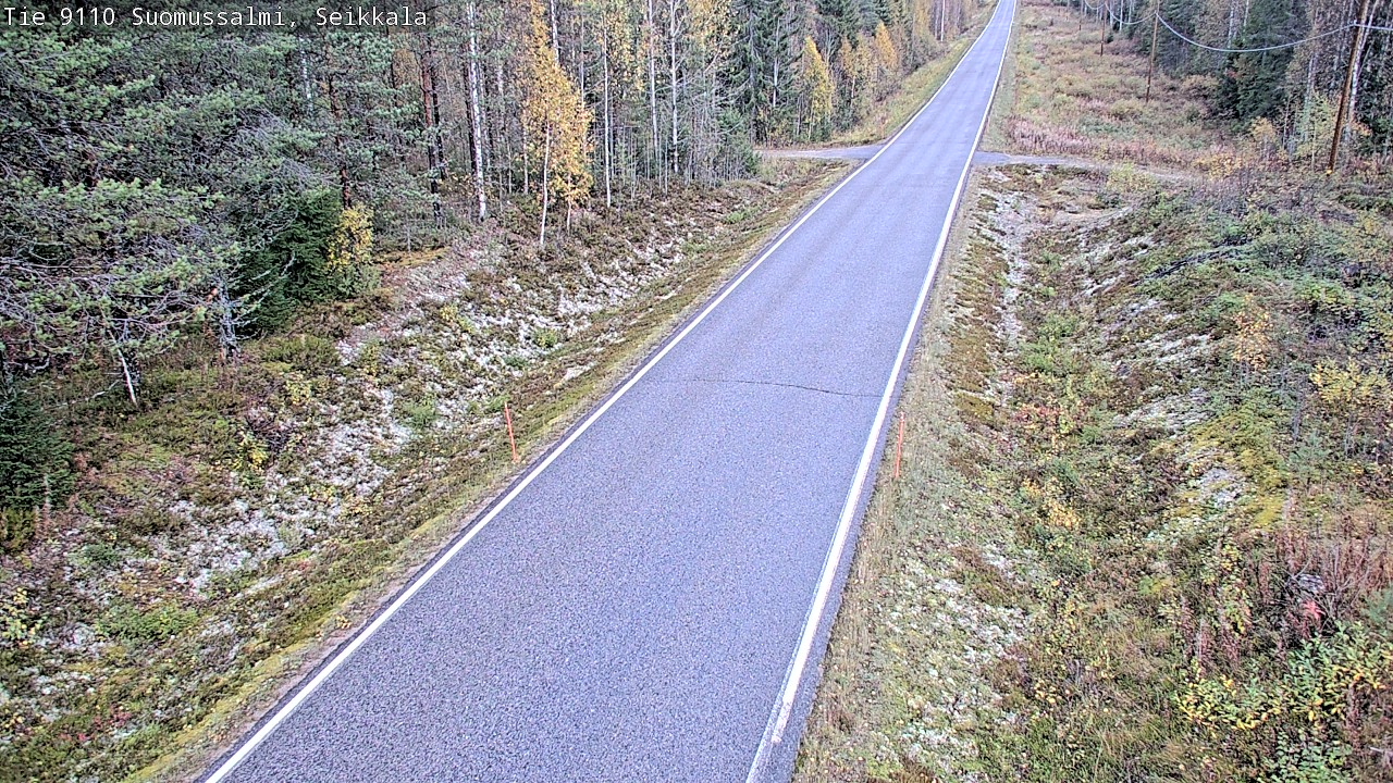 Kelikamerat Kuva Tie 9110 Suomussalmi, Seikkala, Suomussalmi, Kainuu