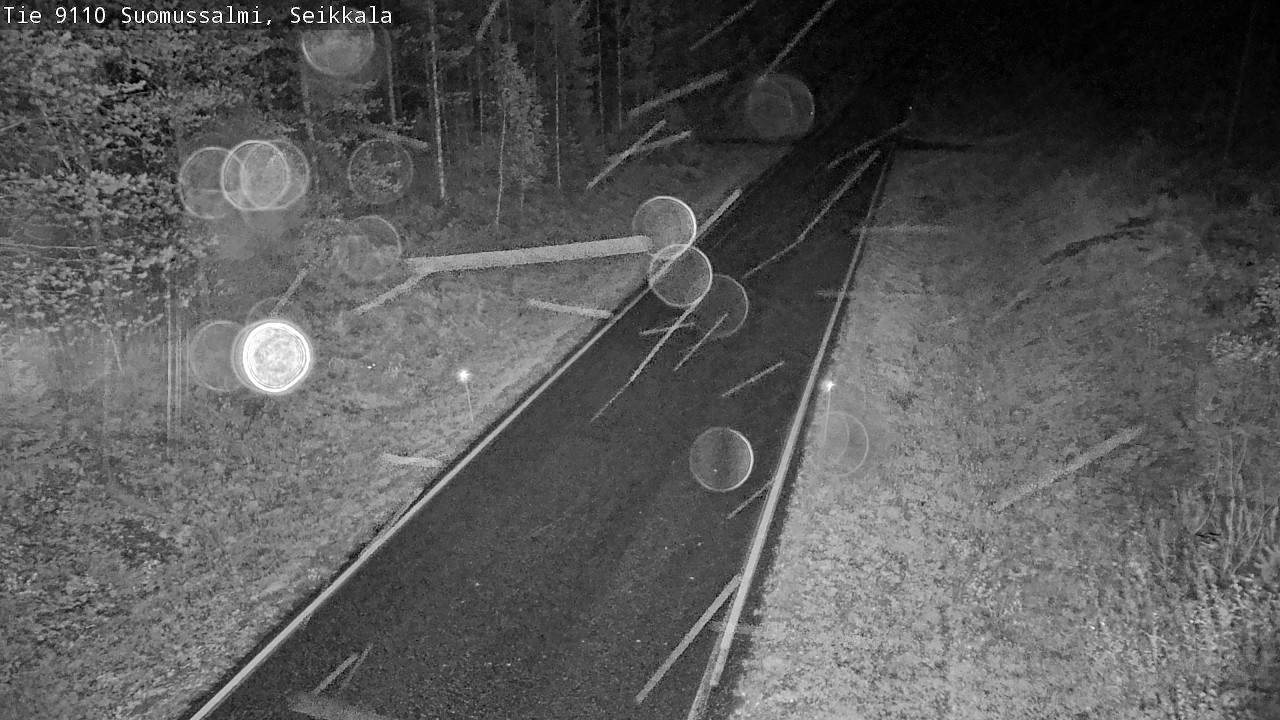 Kelikamerat Kuva Tie 9110 Suomussalmi, Seikkala, Suomussalmi, Kainuu