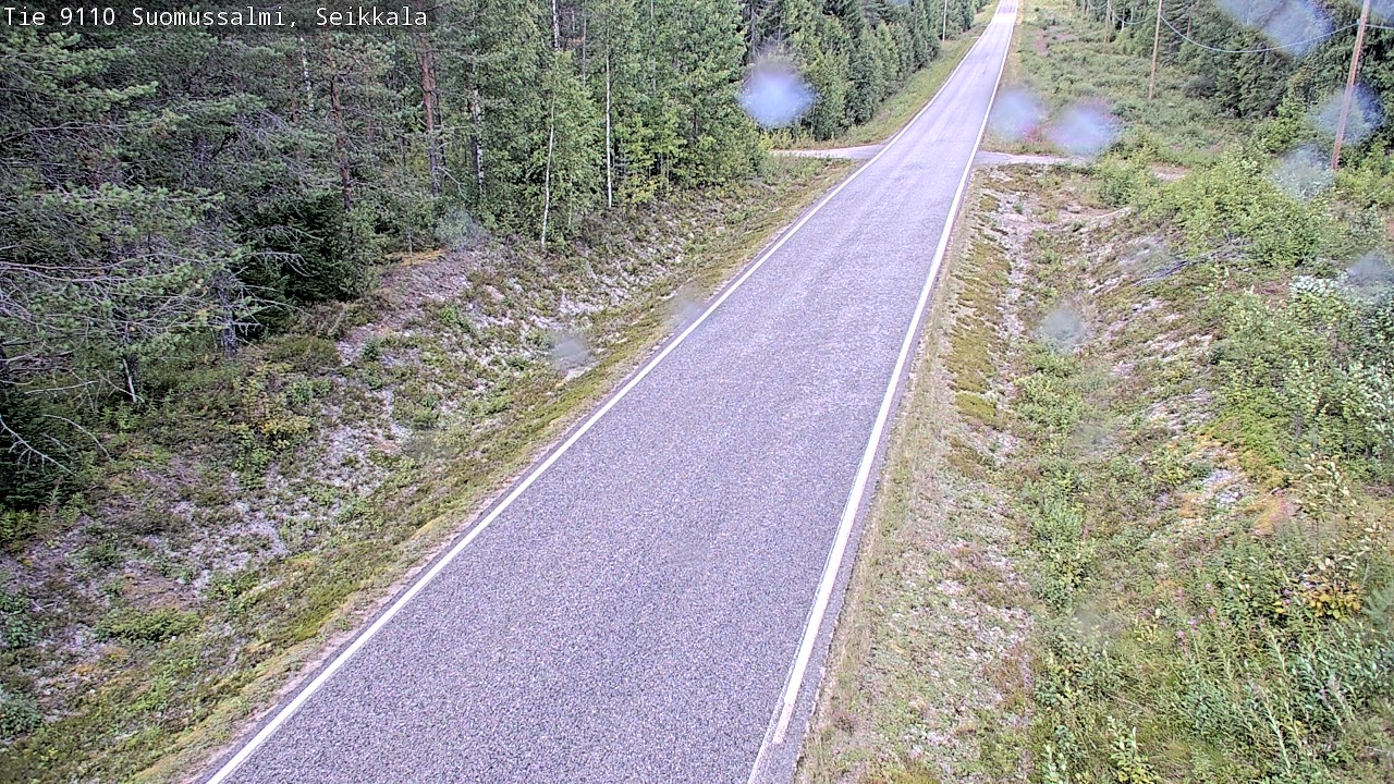 Kelikamerat Kuva Tie 9110 Suomussalmi, Seikkala, Suomussalmi, Kainuu