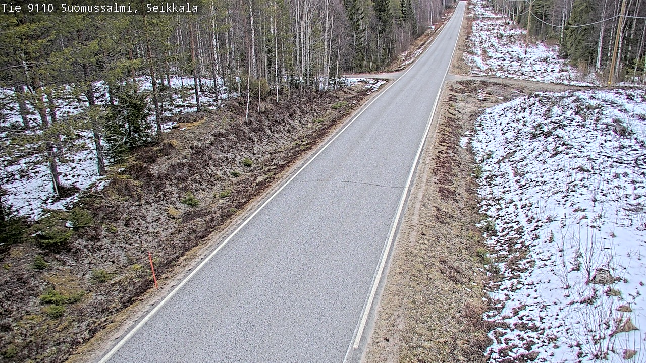 Kelikamerat Kuva Tie 9110 Suomussalmi, Seikkala, Suomussalmi, Kainuu