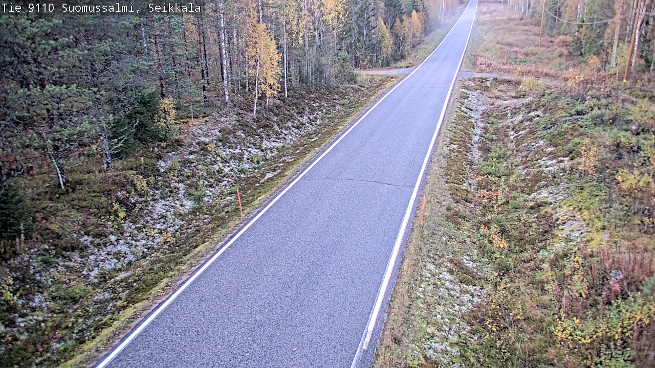 Kelikamerat Kuva Tie 9110 Suomussalmi, Seikkala, Suomussalmi, Kainuu