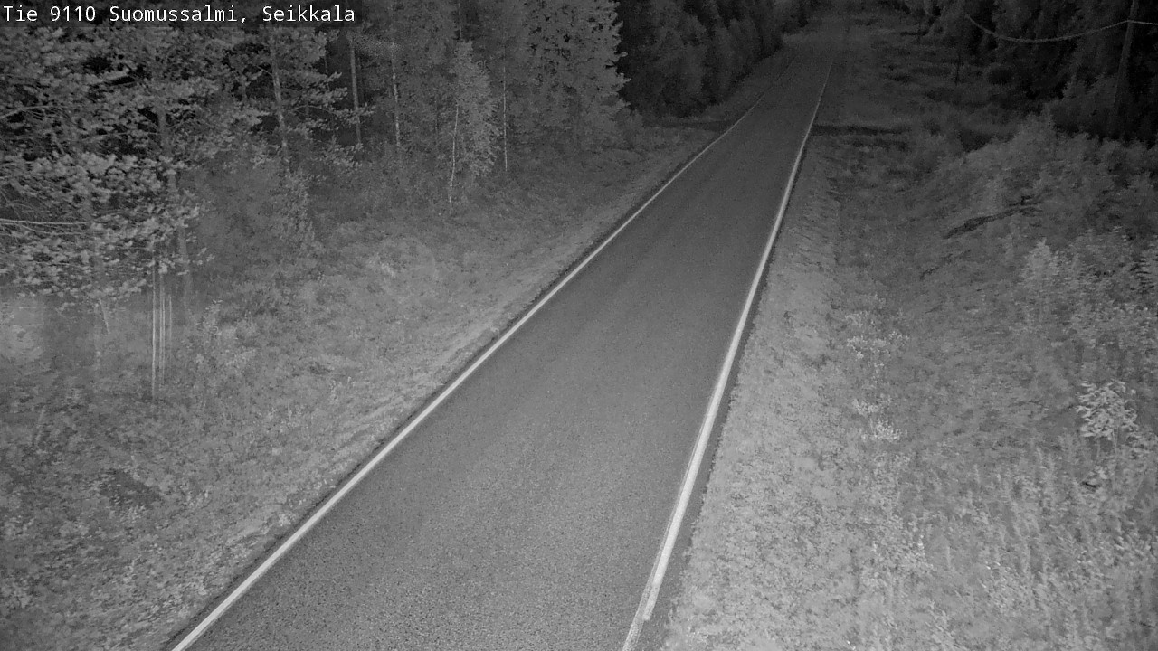 Kelikamerat Kuva Tie 9110 Suomussalmi, Seikkala, Suomussalmi, Kainuu