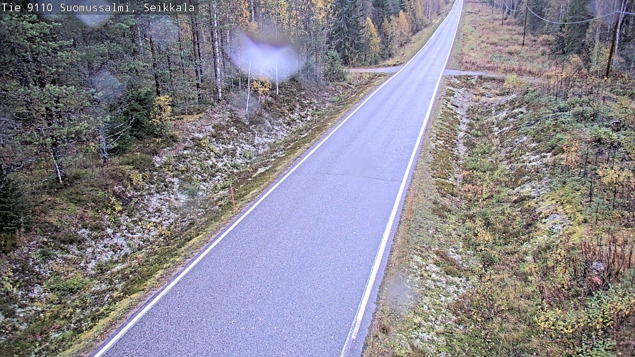 Kelikamerat Kuva Tie 9110 Suomussalmi, Seikkala, Suomussalmi, Kainuu