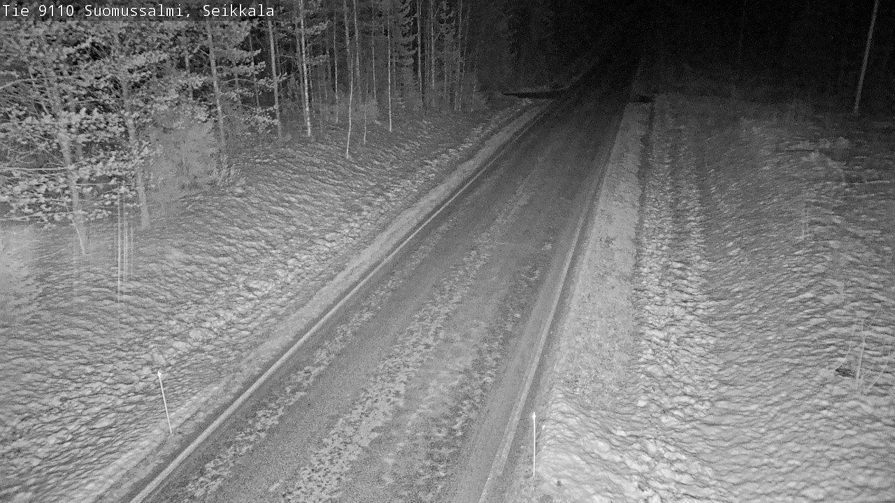 Kelikamerat Kuva Tie 9110 Suomussalmi, Seikkala, Suomussalmi, Kainuu