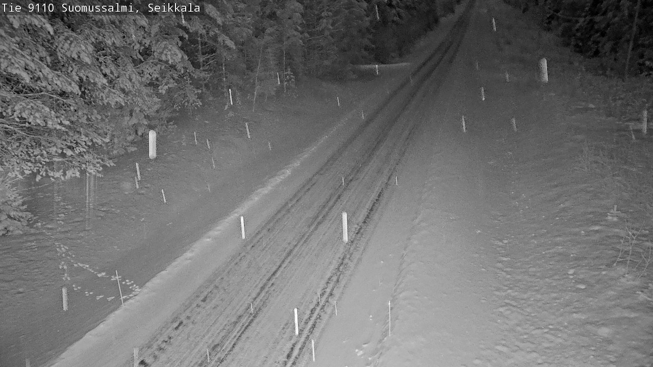 Kelikamerat Kuva Tie 9110 Suomussalmi, Seikkala, Suomussalmi, Kainuu