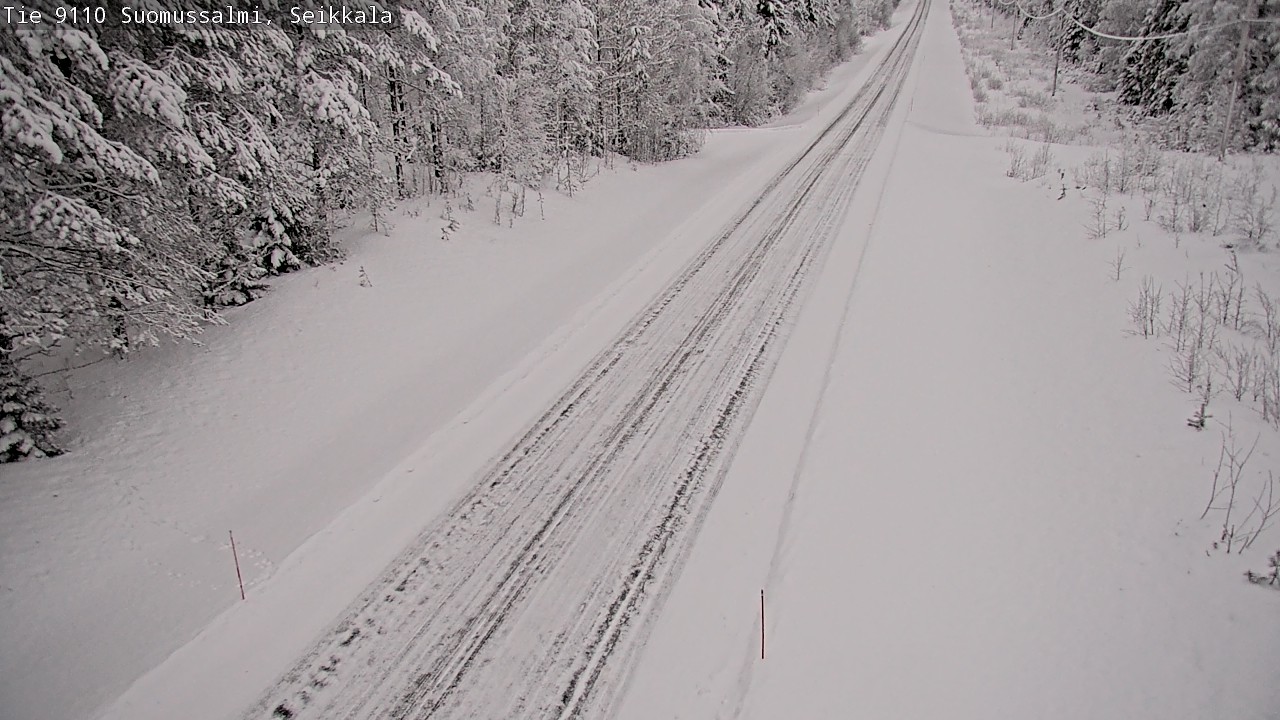Kelikamerat Kuva Tie 9110 Suomussalmi, Seikkala, Suomussalmi, Kainuu