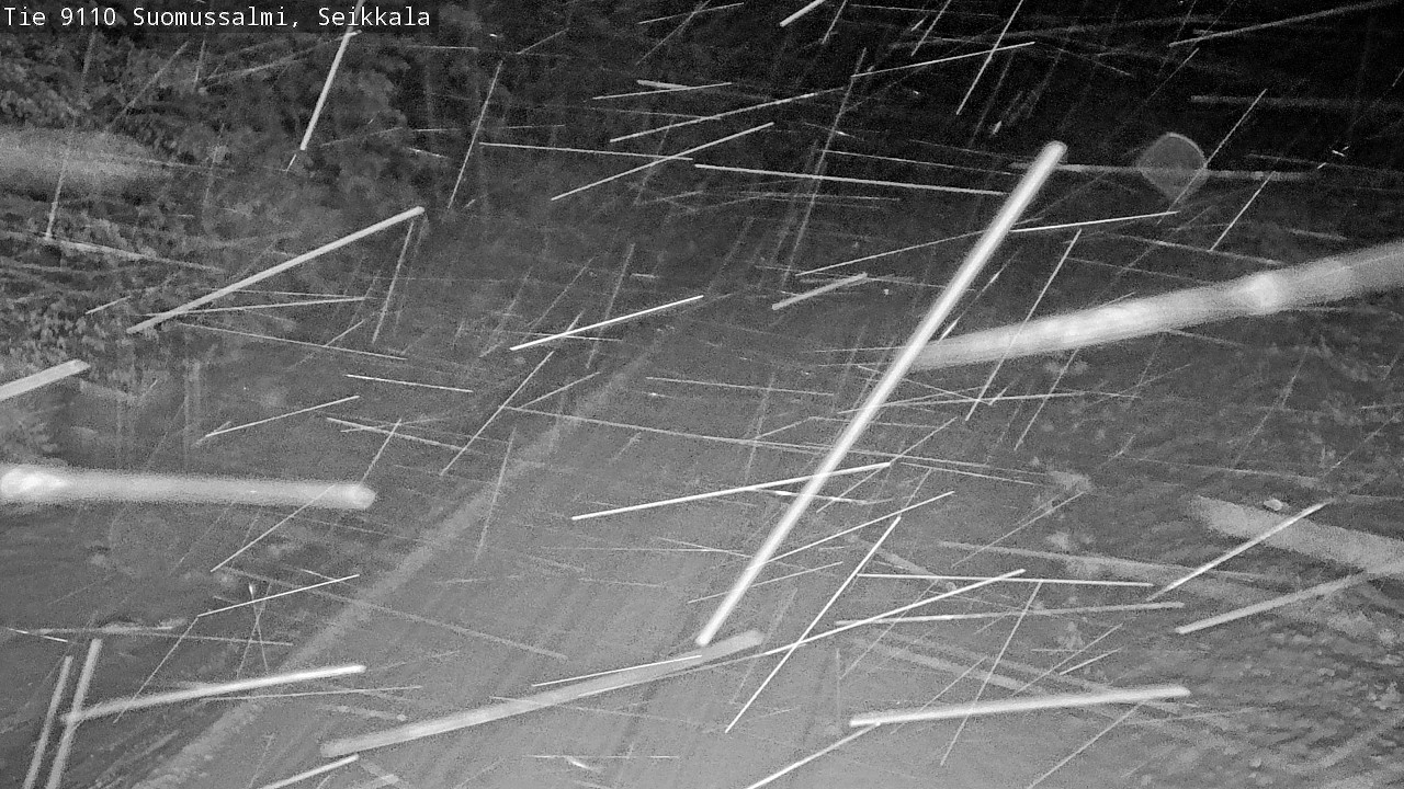 Weather Camera Image Road 9110 Suomussalmi, Seikkala, Suomussalmi, Kainuu