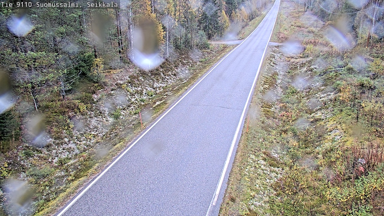 Kelikamerat Kuva Tie 9110 Suomussalmi, Seikkala, Suomussalmi, Kainuu