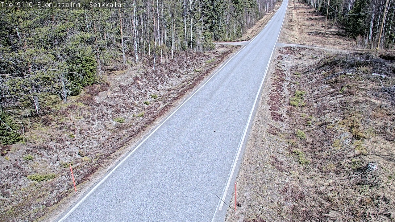 Kelikamerat Kuva Tie 9110 Suomussalmi, Seikkala, Suomussalmi, Kainuu