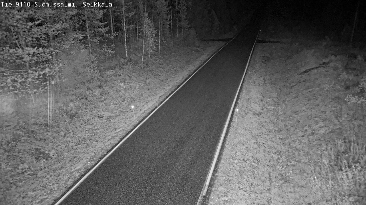 Kelikamerat Kuva Tie 9110 Suomussalmi, Seikkala, Suomussalmi, Kainuu