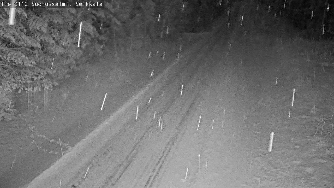 Kelikamerat Kuva Tie 9110 Suomussalmi, Seikkala, Suomussalmi, Kainuu