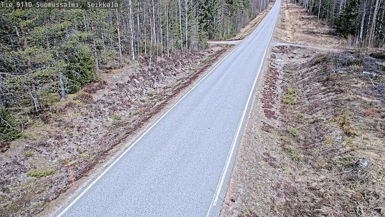 Kelikamerat Kuva Tie 9110 Suomussalmi, Seikkala, Suomussalmi, Kainuu