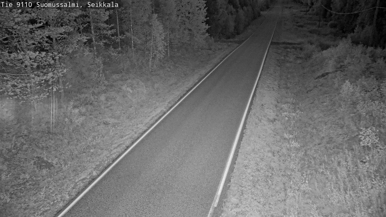 Kelikamerat Kuva Tie 9110 Suomussalmi, Seikkala, Suomussalmi, Kainuu