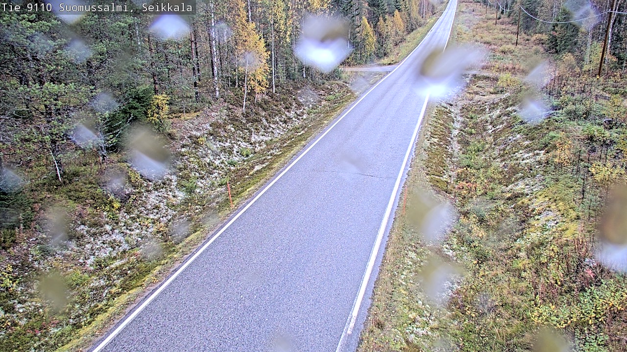 Kelikamerat Kuva Tie 9110 Suomussalmi, Seikkala, Suomussalmi, Kainuu