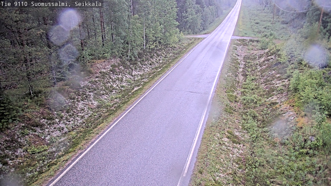 Kelikamerat Kuva Tie 9110 Suomussalmi, Seikkala, Suomussalmi, Kainuu