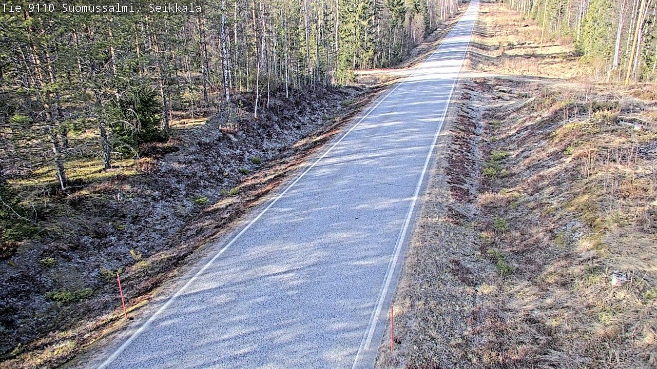 Kelikamerat Kuva Tie 9110 Suomussalmi, Seikkala, Suomussalmi, Kainuu