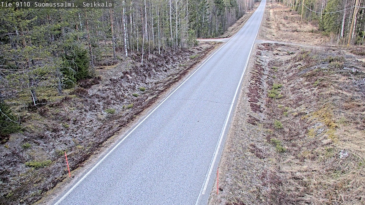 Kelikamerat Kuva Tie 9110 Suomussalmi, Seikkala, Suomussalmi, Kainuu