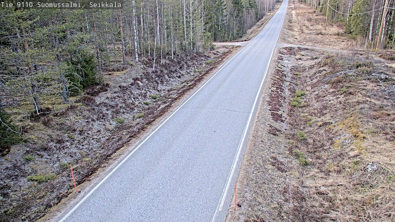 Kelikamerat Kuva Tie 9110 Suomussalmi, Seikkala, Suomussalmi, Kainuu