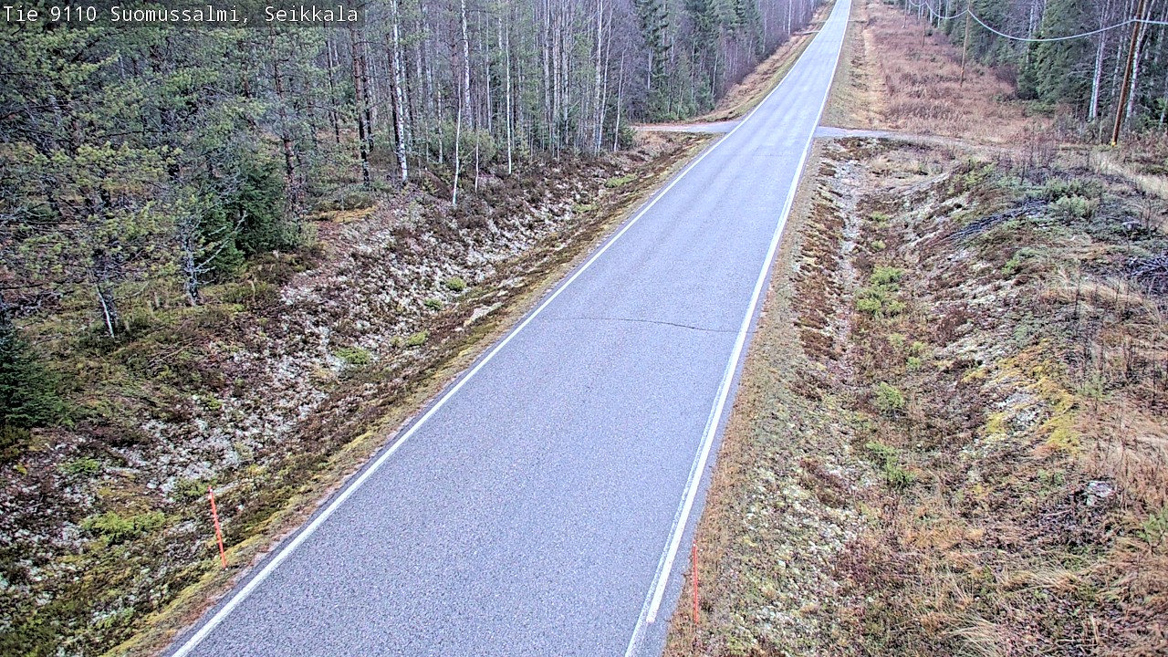 Kelikamerat Kuva Tie 9110 Suomussalmi, Seikkala, Suomussalmi, Kainuu