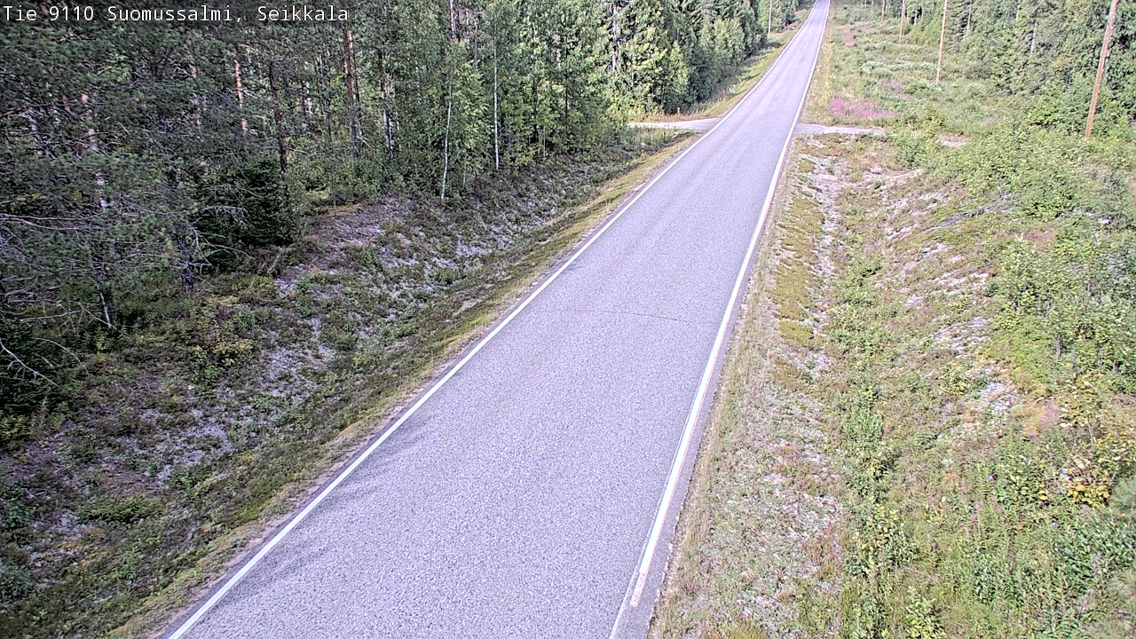 Kelikamerat Kuva Tie 9110 Suomussalmi, Seikkala, Suomussalmi, Kainuu