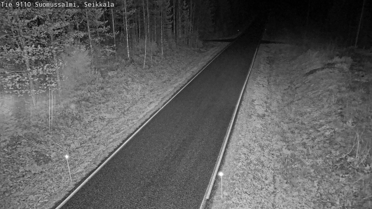 Kelikamerat Kuva Tie 9110 Suomussalmi, Seikkala, Suomussalmi, Kainuu